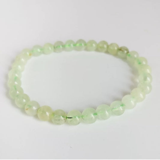 Bracelet Préhnite Femme/Homme en pierres naturelles