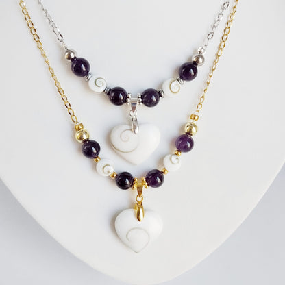 Collier en pierre naturelle - Oeil de Sainte Lucie - Edition limitée