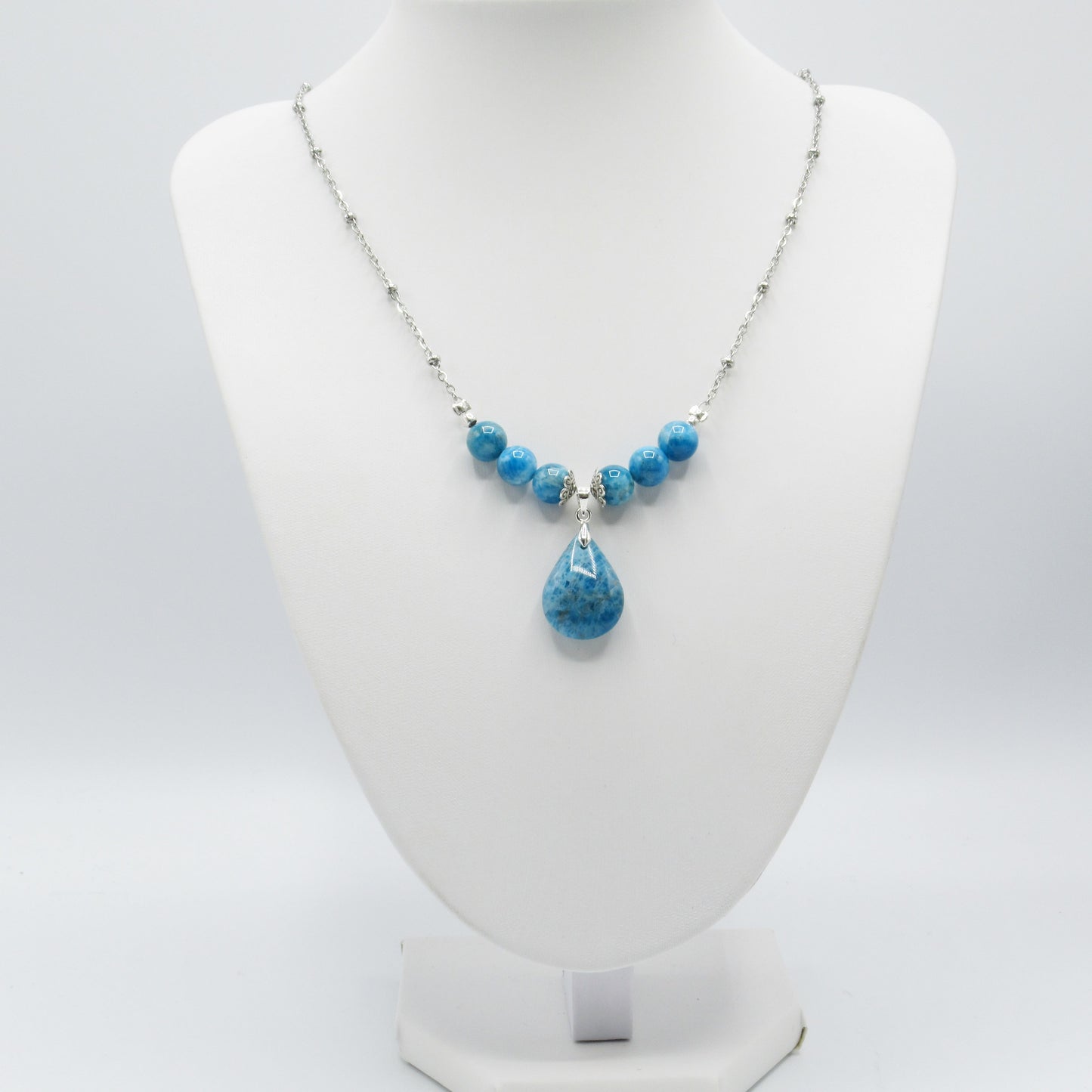 Collier Apatite - Goutte