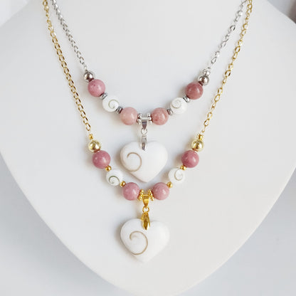 Collier en pierre naturelle - Oeil de Sainte Lucie - Edition limitée