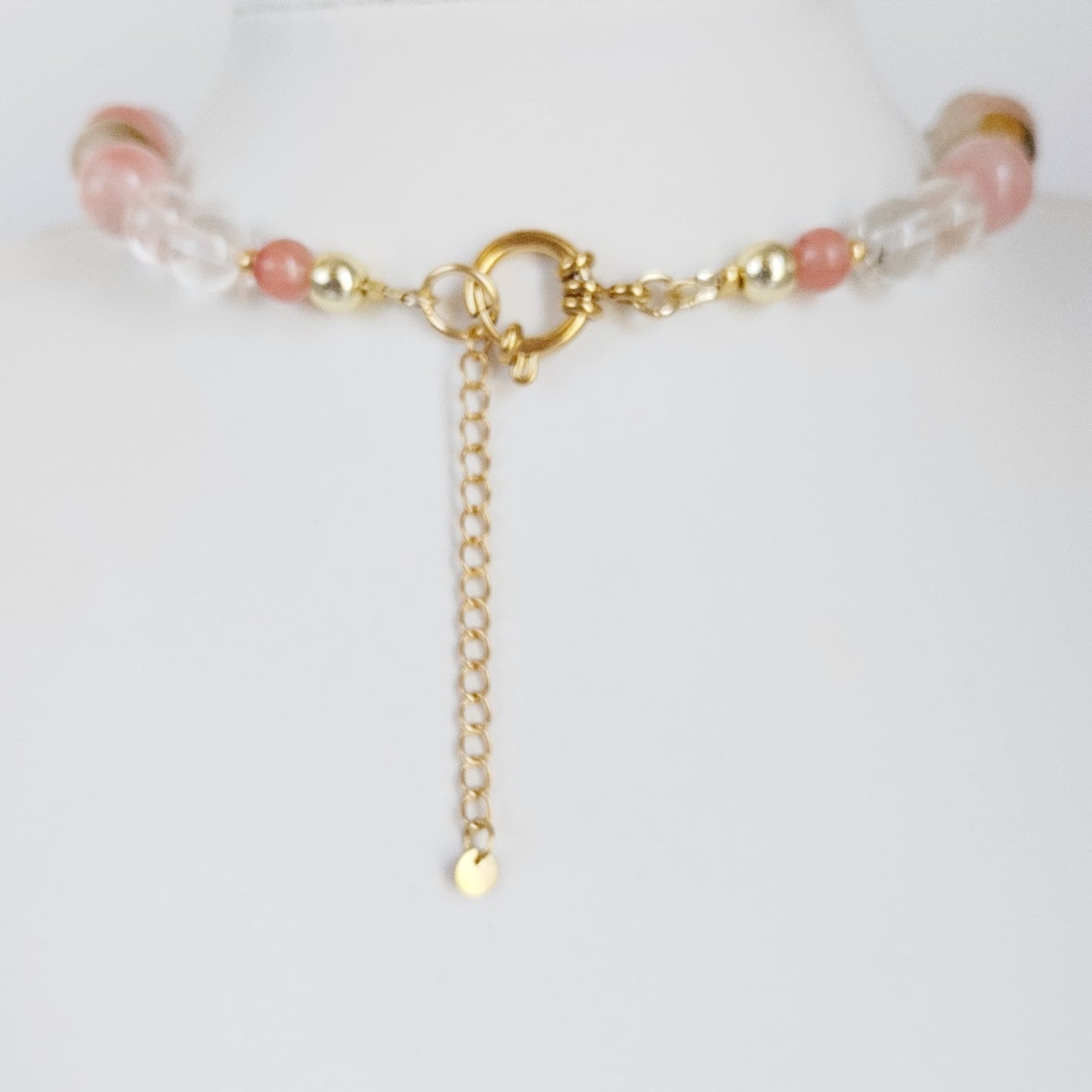 Collier en pierres naturelles - Tourmaline Melon d'Eau