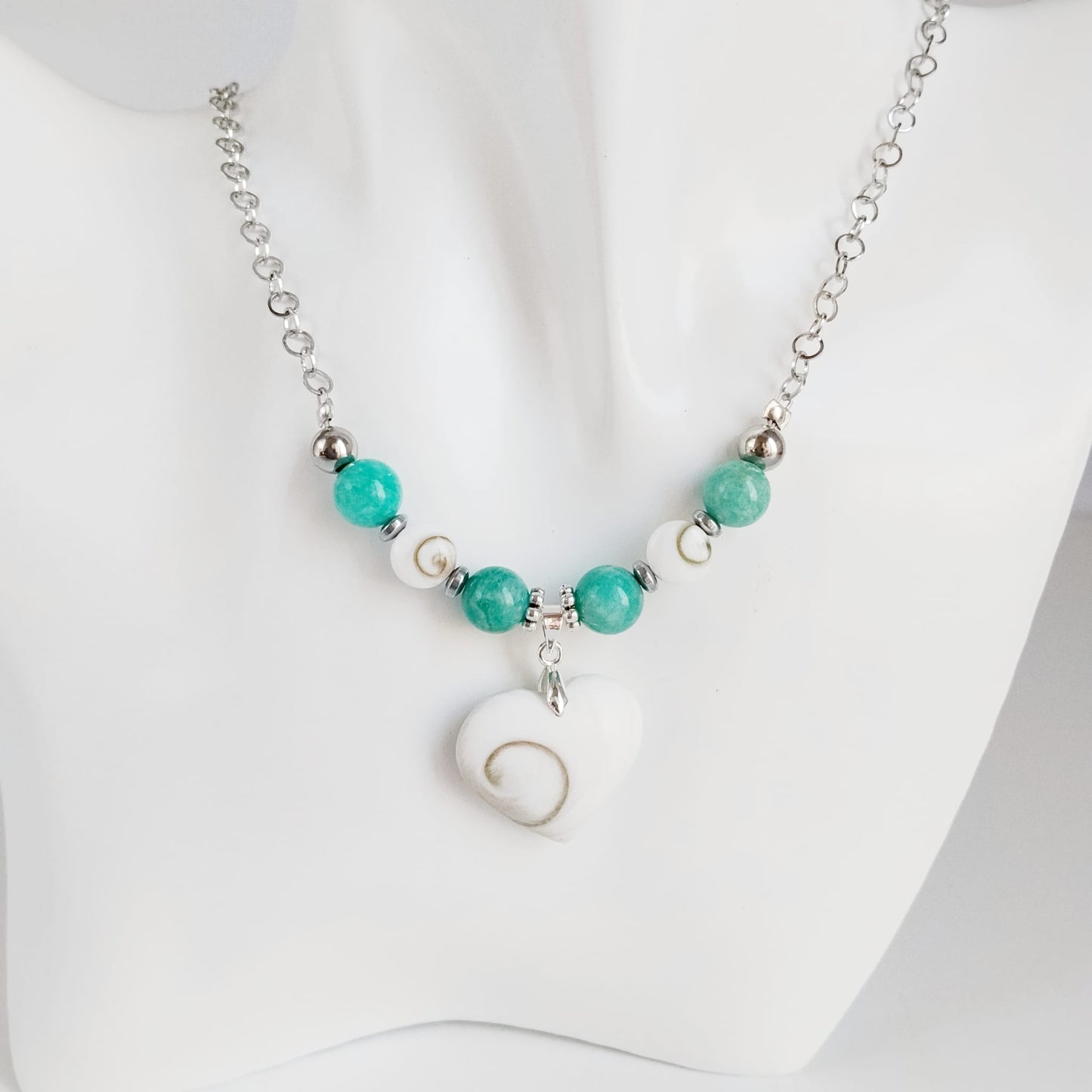 Collier en pierre naturelle - Oeil de Sainte Lucie - Edition limitée