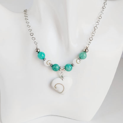 Collier en pierre naturelle - Oeil de Sainte Lucie - Edition limitée