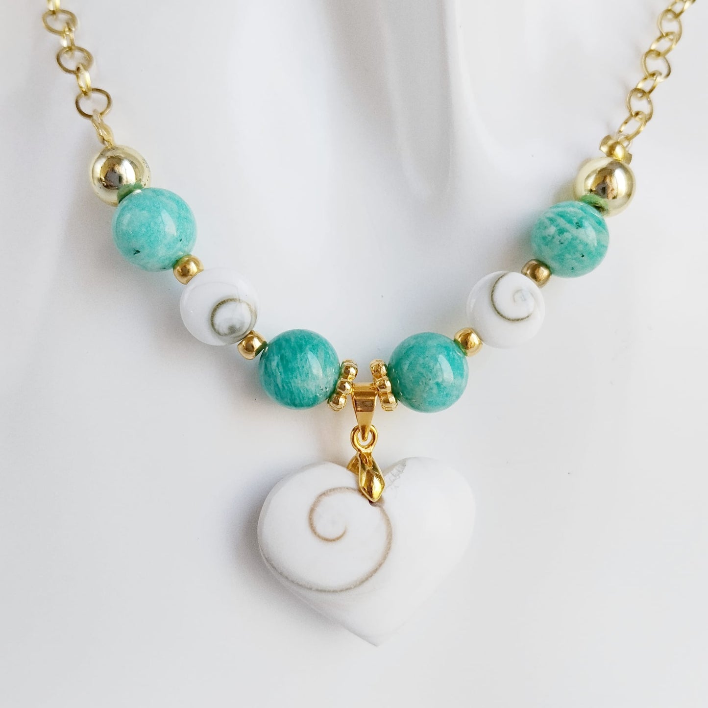 Collier en pierre naturelle - Oeil de Sainte Lucie - Edition limitée