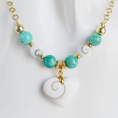 Collier en pierre naturelle - Oeil de Sainte Lucie - Edition limitée
