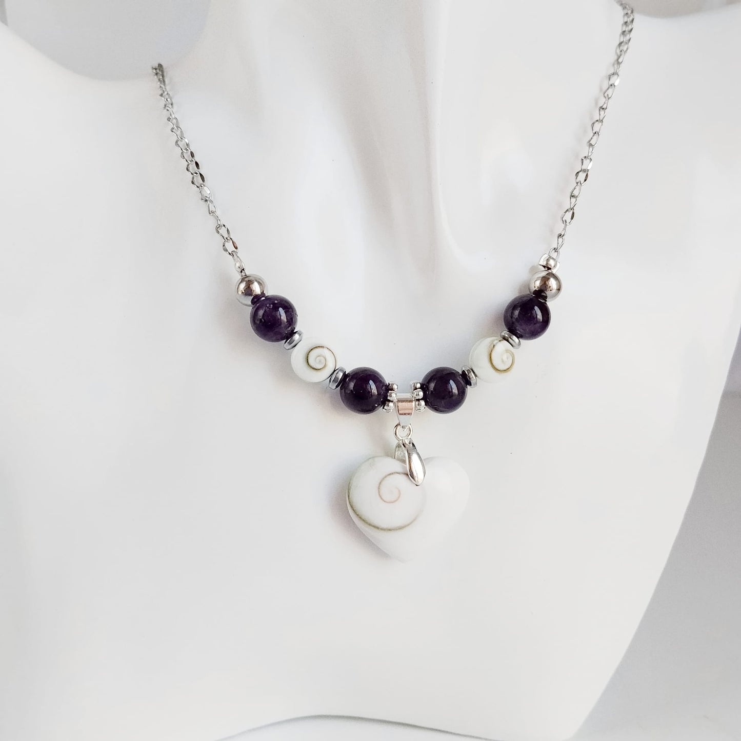 Collier en pierre naturelle - Oeil de Sainte Lucie - Edition limitée
