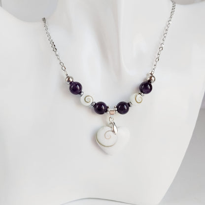 Collier en pierre naturelle - Oeil de Sainte Lucie - Edition limitée