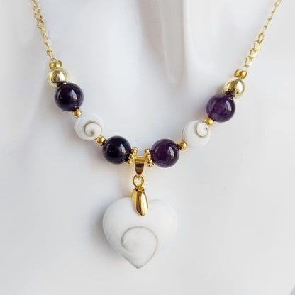Collier en pierre naturelle - Oeil de Sainte Lucie - Edition limitée