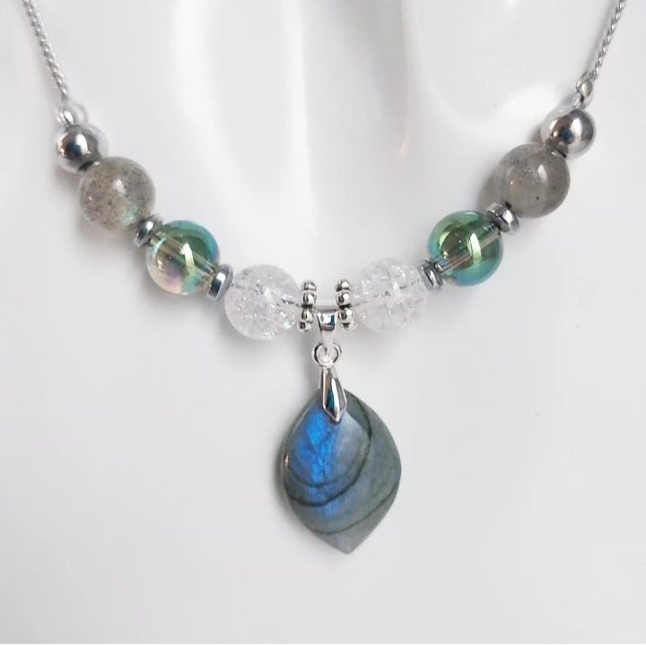 Collier en pierre naturelle - Protection -Sérénité - Énergie