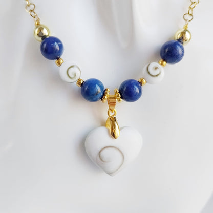 Collier en pierre naturelle - Oeil de Sainte Lucie - Edition limitée