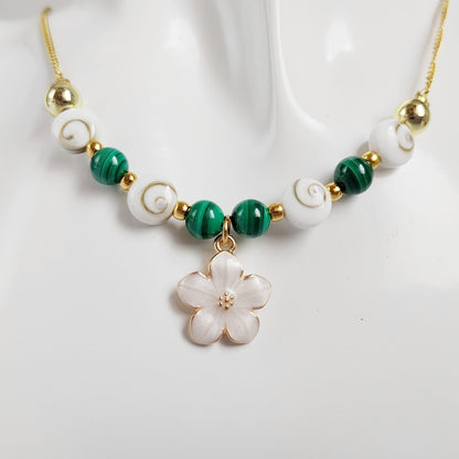 Collier en pierre naturelle - Oeil de Sainte Lucie
