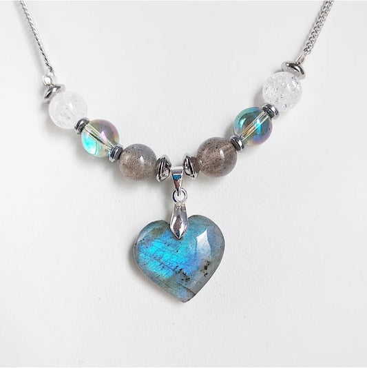 Collier en pierre naturelle - Protection -Sérénité - Énergie