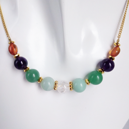 Collier anti-eczéma en pierres naturelles – soulage eczéma, psoriasis et dermatite. Un traitement 100% naturel, apaisant et efficace dès les premières crises.
