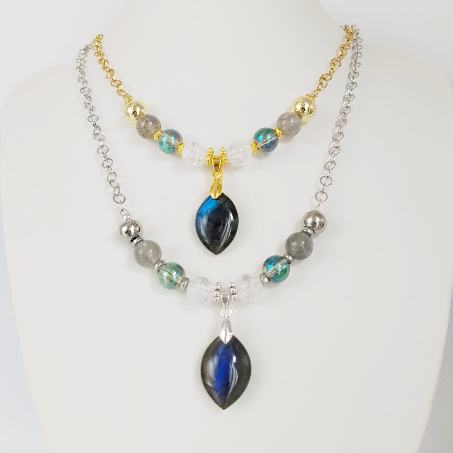 Collier en pierre naturelle - Protection -Sérénité - Énergie