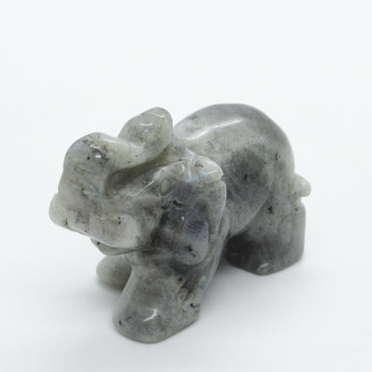 Figurine - Elephant - Labradorite 50 mm