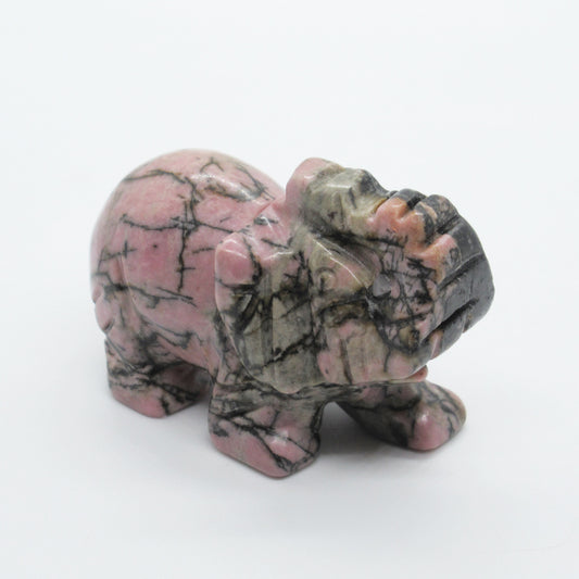 Figurine - Elephant - Rhodonite 50 mm