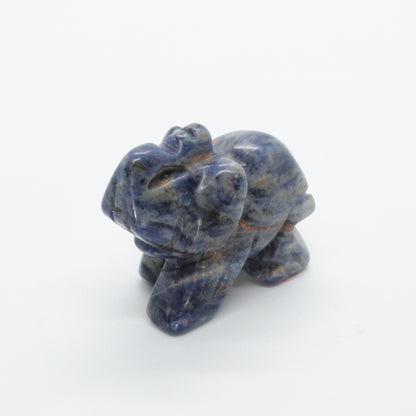 Figurine - Eléphant - Sodalite 40 mm