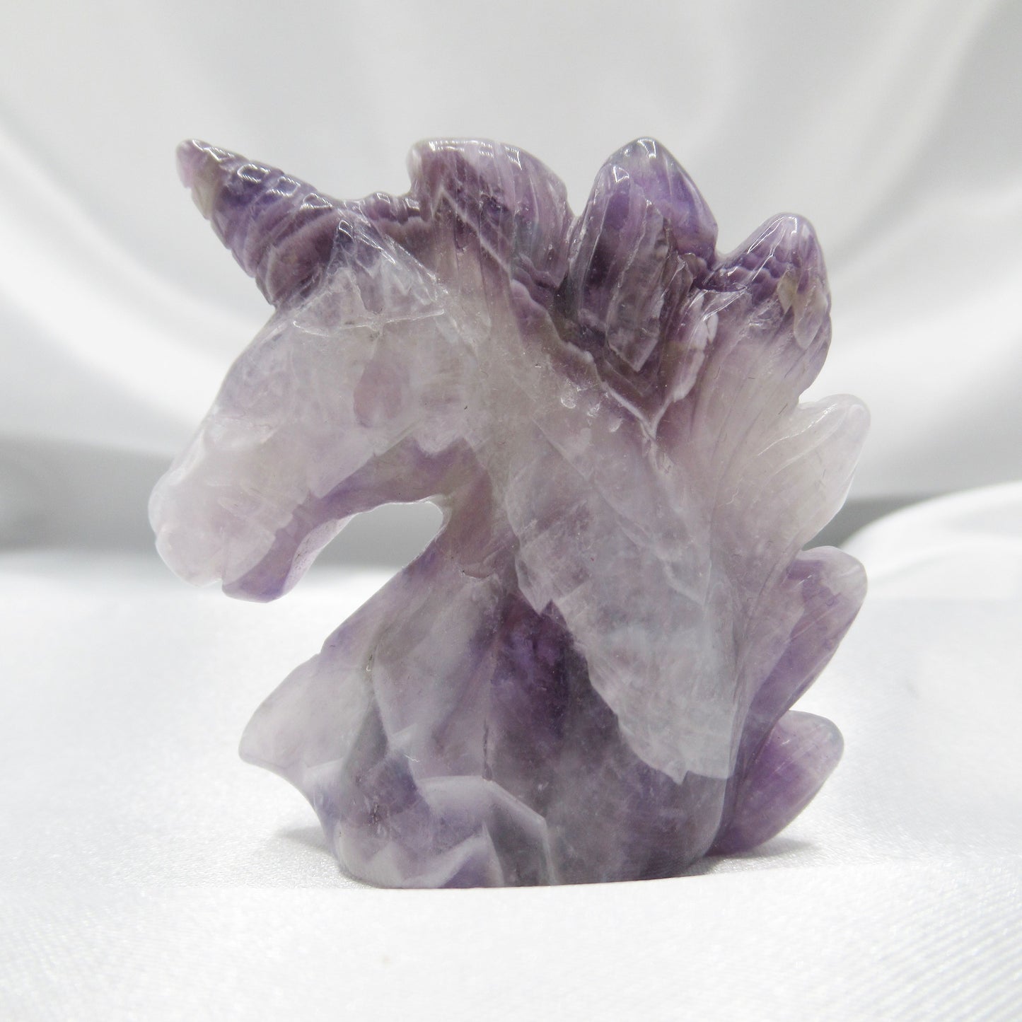 Figurine - Licorne - Améthyste - 50 mm