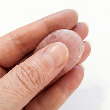 Galet anti-stress en pierre naturelle : un allié apaisant à emporter partout. Améthyste, Œil de Tigre ou Quartz Rose pour calmer le stress et retrouver la sérénité.