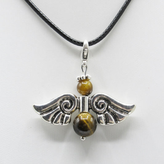 Pendentif en pierre naturelle - Ange