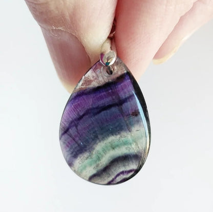 Pendentif Fluorite