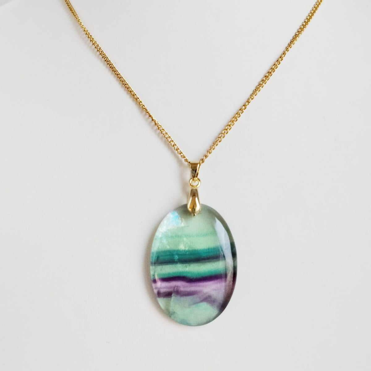 Pendentif Fluorite