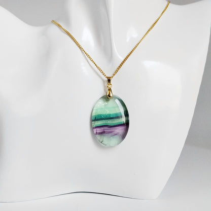 Pendentif Fluorite