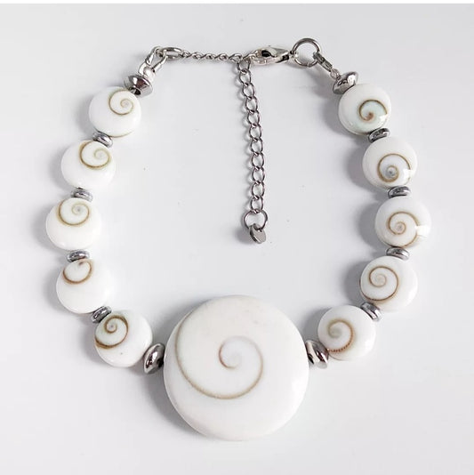 Bracelet - Oeil de Sainte Lucie - Ajustable Femme en pierres naturelles