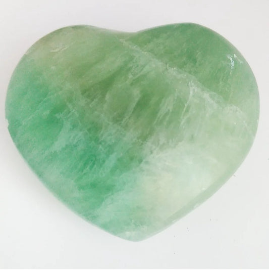 Coeur - Fluorite Verte