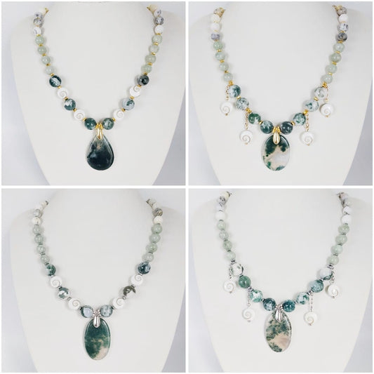 Collier en pierre naturelle - Chance - Porte bonheur - Prospérité