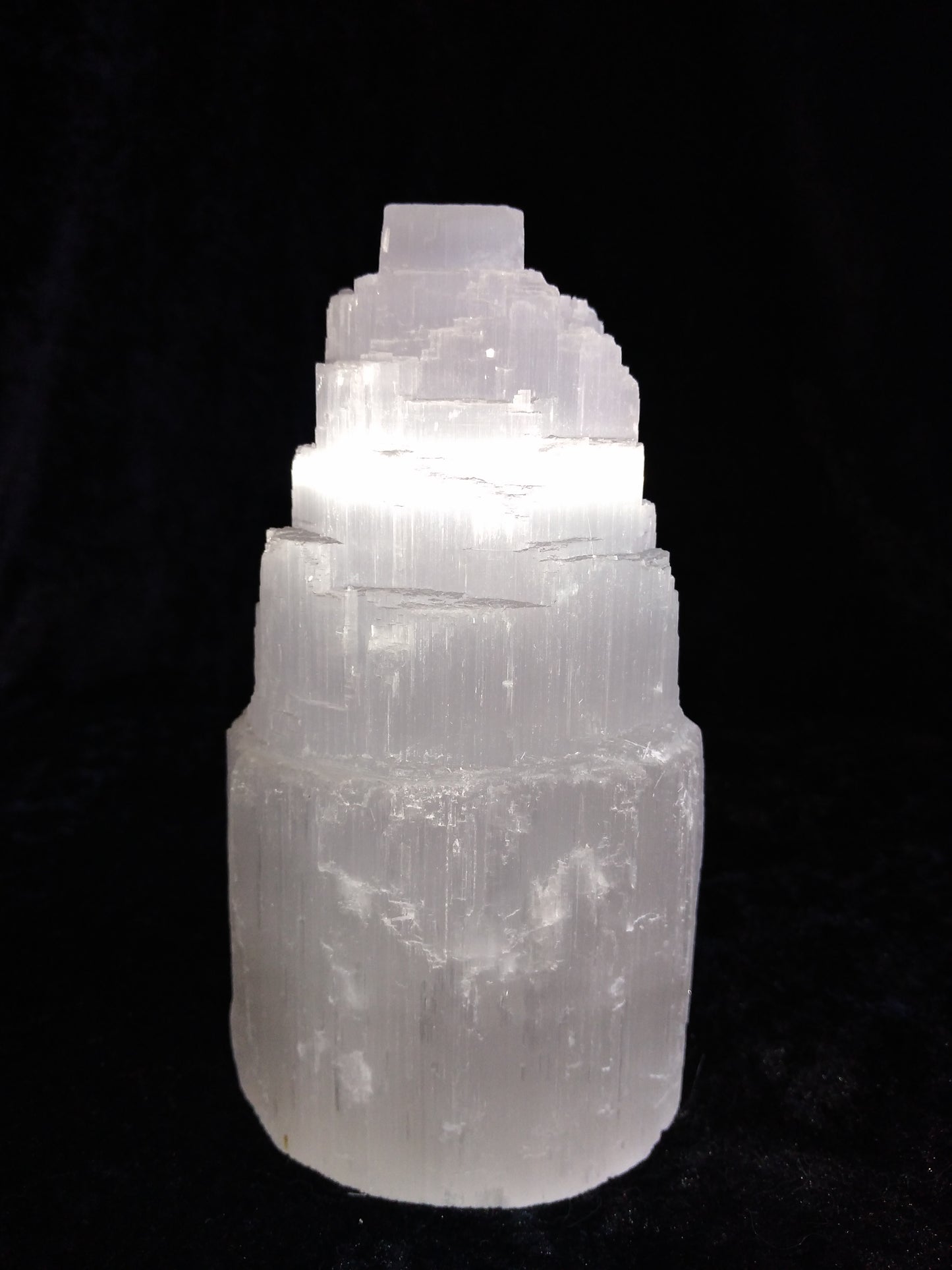 Lampe en Sélénite - 15 cm