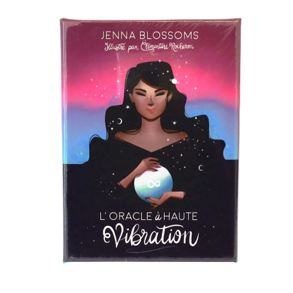 monjolicaillou.fr - L'Oracle à Haute Vibration  https://monjolicaillou.fr/products/loracle-a-haute-vibration  Jenna Blossoms - Illustré par Clémentine Rocheron Elever sa vibration permet de manifester ses rêves, de développer son intuition, d'améliorer sa santé et d'attirer à soi des personnes et des situations lumineuses.