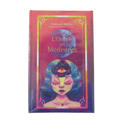 Monjolicaillou.fr - L'ORACLE des Medeores  https://monjolicaillou.fr/products/loracle-des-medeores  Stéphanie Abellan L'Oracle des Medeores. Composé de 64 cartes - 49 cartes "divination" et 15 cartes "guidance medeores" est un formidable outil de divination et de guidance.
