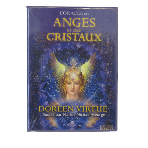 Monjolicaillou.fr - L'ORACLE des ANGES et des CRISTAUX  https://monjolicaillou.fr/products/loracle-des-anges-et-des-cristaux  Doreen Virtue Les anges sont de puissants messagers divins irradiant d'une énergie d'amour pur, alors que les cristaux intensifient naturellement les vibrations énergétiques d'une personne ou d'un lieu.