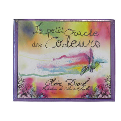 Monjolicaillou.fr - Le Petit ORACLE des Couleurs  https://monjolicaillou.fr/products/le-petit-oracle-des-couleurs  Claire Duval Parce qu'elles résonnent profondément avec l'inconscient, les couleurs sont de précieuses alliées pour contacter notre vie intérieure.